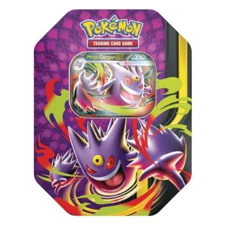 Pokémon TCG: Mega Moonlit Tin - Mega Gengar EX