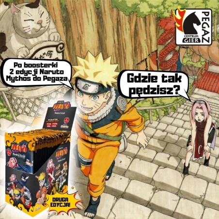 Naruto Mythos TCG: Konoha Shido SET Booster Box SECOND EDITION