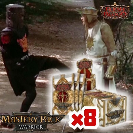 Flesh and Blood TCG Mastery Pack Warrior Booster Case (8)