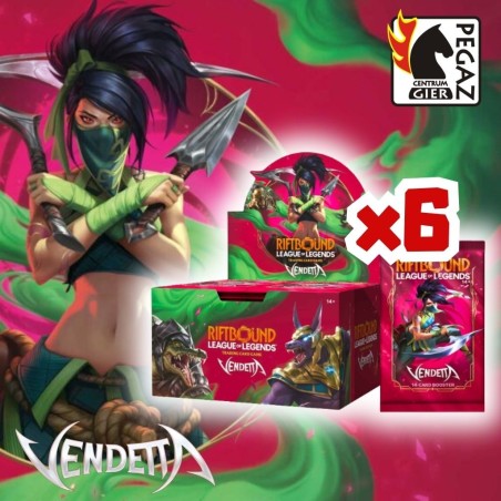 Riftbound: League of Legends TCG Vendetta Booster Box Case (Sealed)