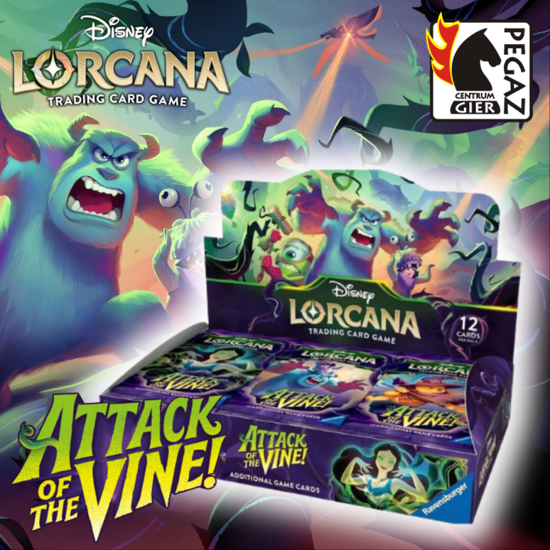 Disney Lorcana TCG: Attack of the Vine Booster Box