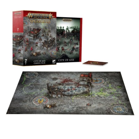 Warhammer Age of Sigmar Spearhead: City of Ash Gaming PACK