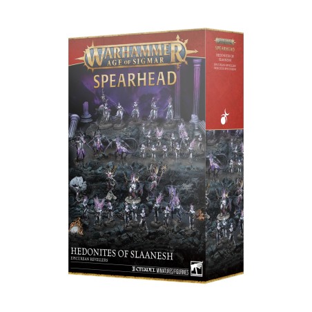 Warhammer Age of Sigmar Spearhead: Hedonites of Slaanesh – Epicurean Revellers