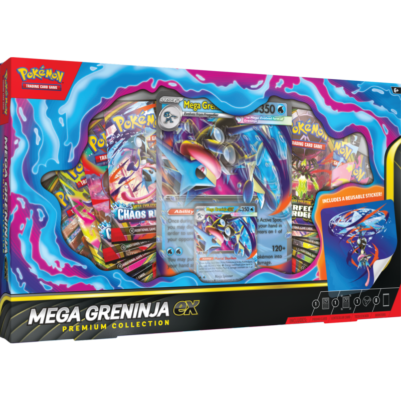 Pokémon TCG: Mega Greninja ex Premium Collection