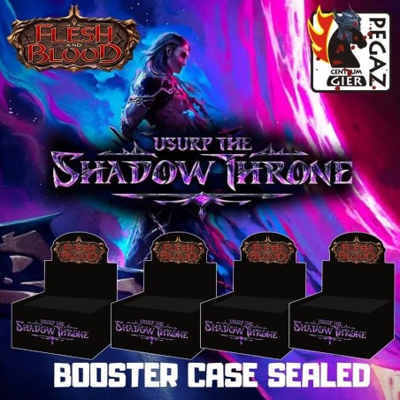 Flesh and Blood TCG Usurp The Shadow Throne Booster Case Sealed
