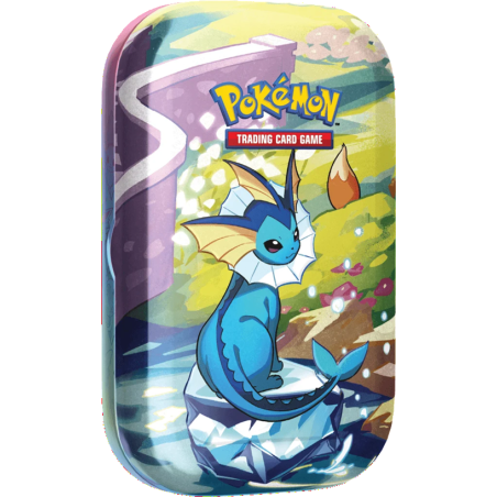 Pokemon TCG Prismatic Evolutions Mini Tin Vaporeon