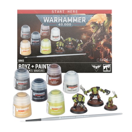 Orks: Boyz + Paints Set