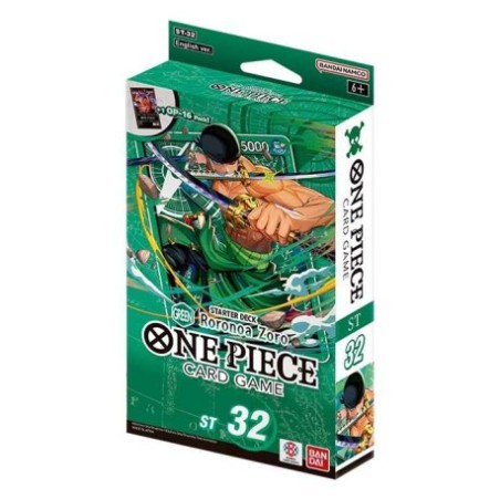 One Piece Card Game ST32 Green Roronoa Zoro Starter Deck