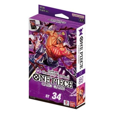 One Piece Card Game ST34 Purple Charlotte Katakuri Starter Deck