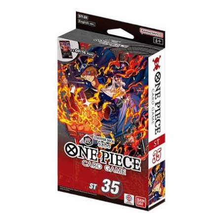 One Piece Card Game ST-35 Red/Black Sabo Starter Deck
