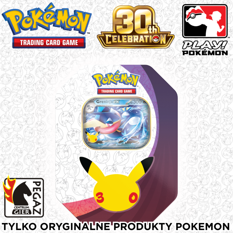 Pokémon TCG: 30th Celebration - Tin - Greninja ex