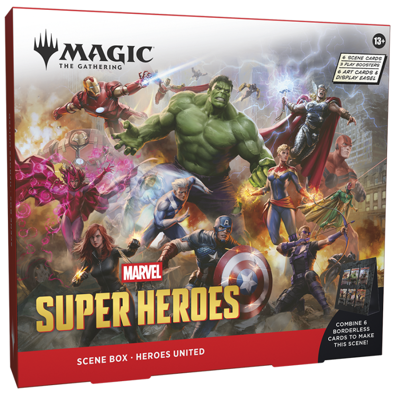 Magic: The Gathering | Marvel Super Heroes: Scene Box - Heroes United