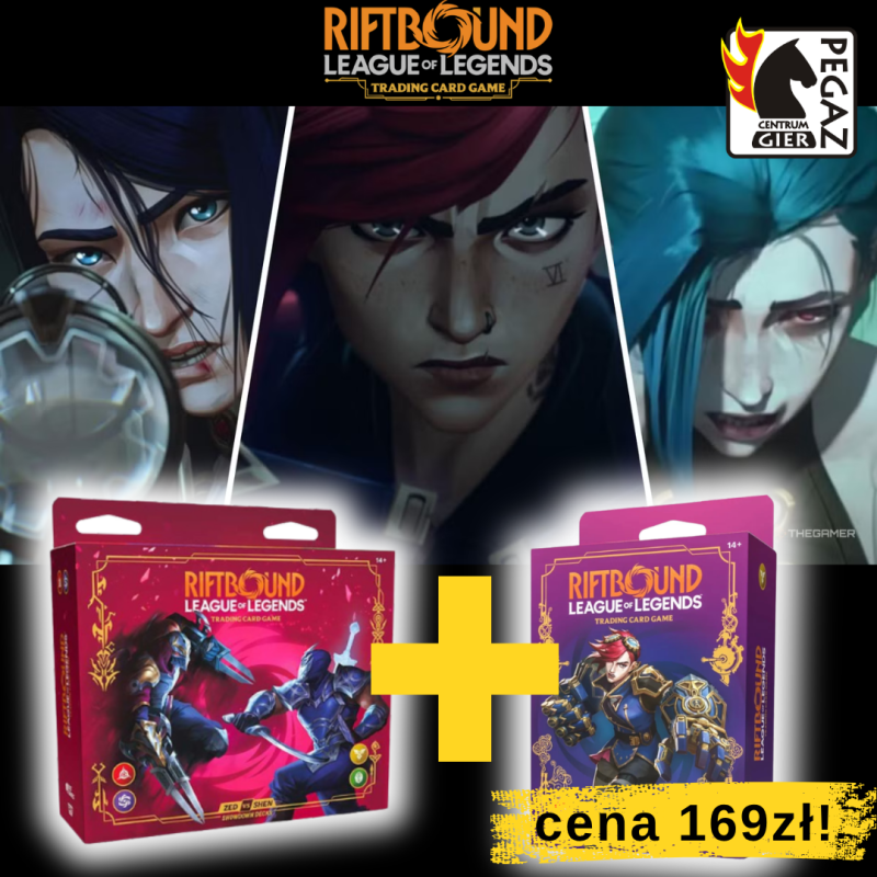 Riftbound: League of Legends TCG Vendetta 2-Player Starter Deck Zed vs Shen +Starter VI