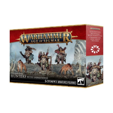 Warhammer Age of Sigmar: Ogor Mawtribes - Hunters with Sabrefangs