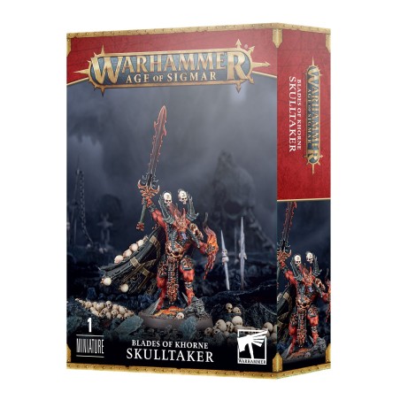 WARHAMMER aGE OF sIGMAR BLADES OF KHORNE: SKULLTAKER