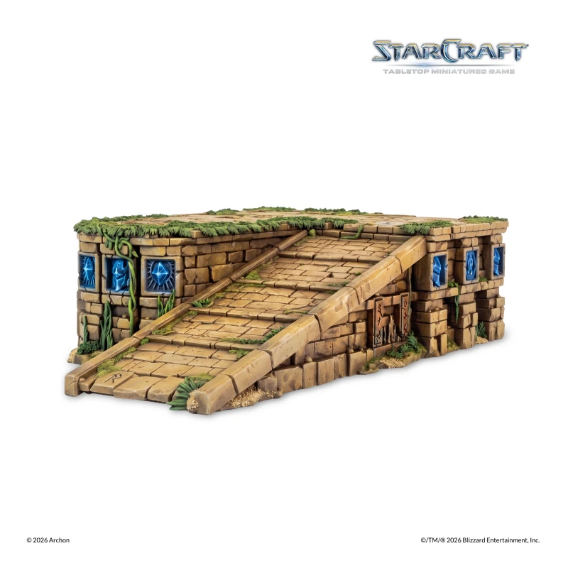 StarCraft- Lost Temple Ramp- Teren