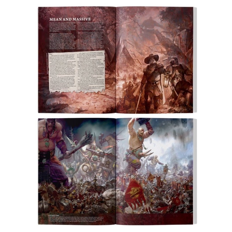 Warhammer Age of Sigmar: Sons of Behemat Destruction Battletome
