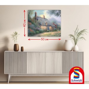 Zestaw do malowania THOMAS KINKADE - Dom pełen światła