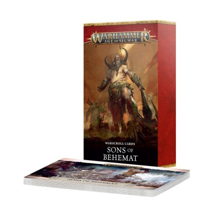 Warhammer Age of Sigmar: Sons of Behemat: Warscroll Cards