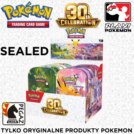 Pokémon TCG: 30th Celebration - Mini Tin Case