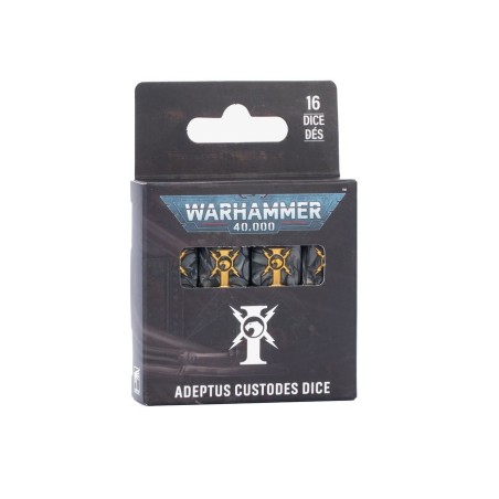 Warhammer 40.000 ADEPTUS CUSTODES Dice