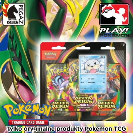 Pokemon TCG: Mega Evolution - Delta Reign - 3-Blister Pack (3PK)