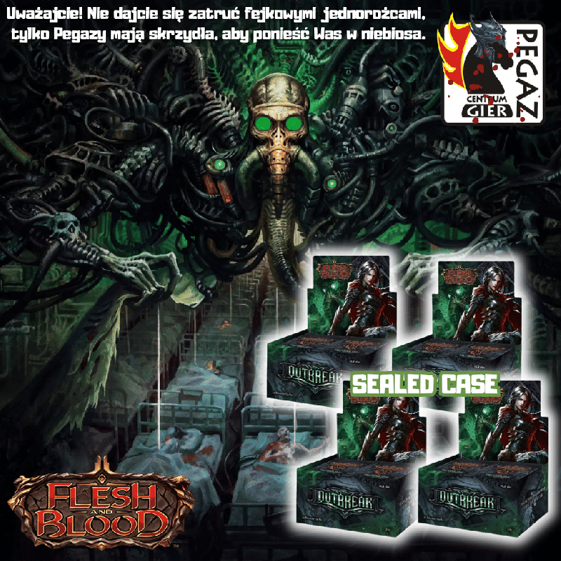 Flesh and Blood TCG Outbreak Booster Case