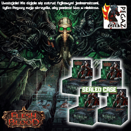Flesh and Blood TCG Outbreak Booster Case