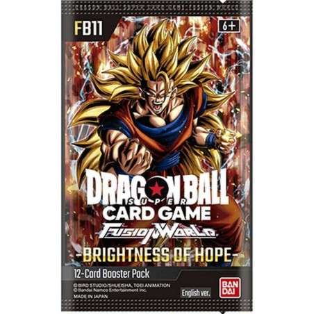 Dragon Ball Super Card Game: Fusion World 11 – Brightness of Hope [FB11] Booster Pack