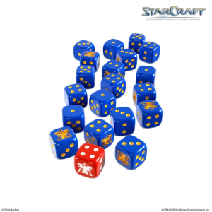 StarCraft- Armia Terran: Custom Dice Set