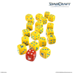 StarCraft- Armia Protoss: Custom Dice Set