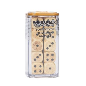 Warhammer: The Old World Tomb Kings of Khmeri: Dice Set
