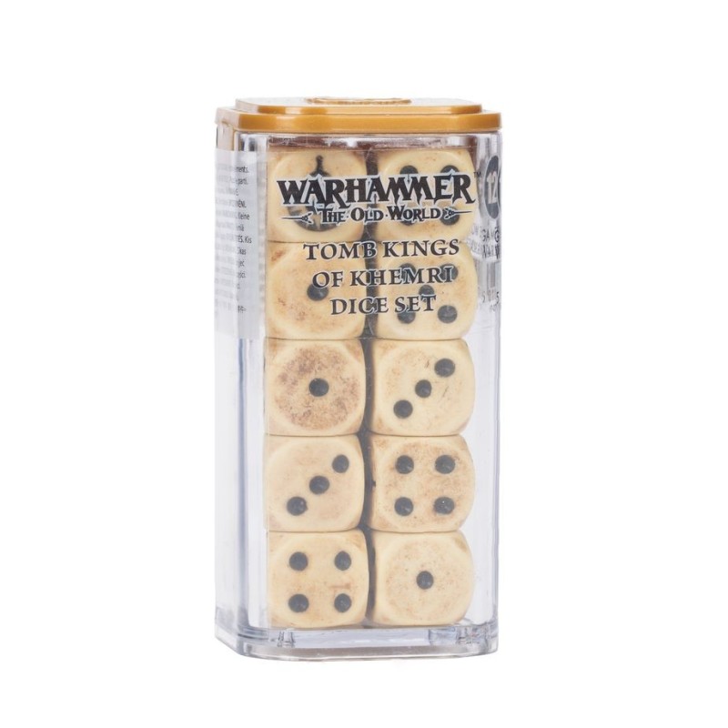 Warhammer: The Old World Tomb Kings of Khmeri: Dice Set