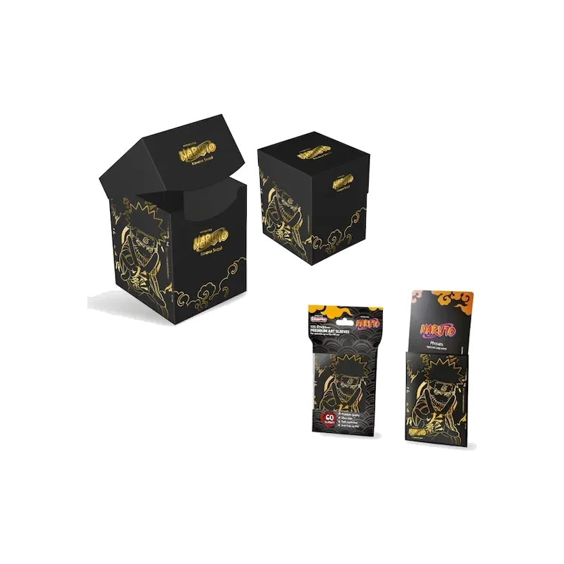Naruto Mythos TCG: Premium Art Deck Box + Sleeves