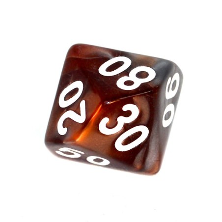 Kość RPG K100 - liczby