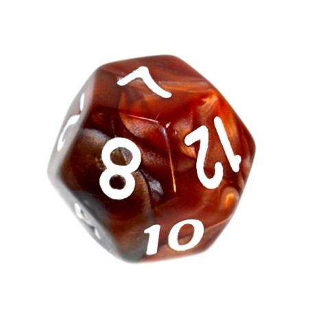 Kość RPG K12 - liczby
