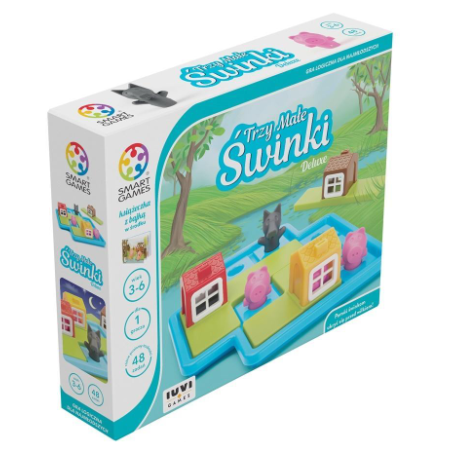 Smart Games - Trzy małe świnki Deluxe