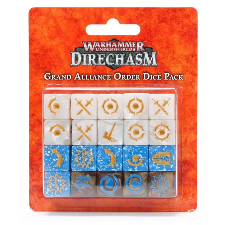 Warhammer Underworlds:Grand Alliance Order Dice Pack