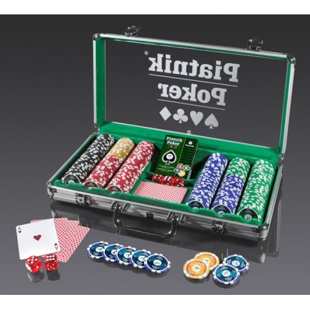 Poker Alu-Case 300 Piatnik 14 gramowe żetony