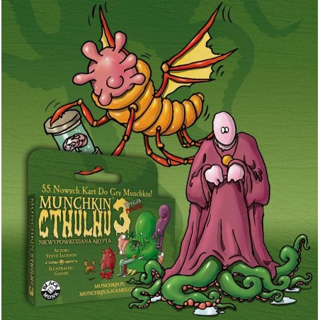 Munchkin Cthulhu 3 - NIEWYPOWIEDZIANA KRYPTA