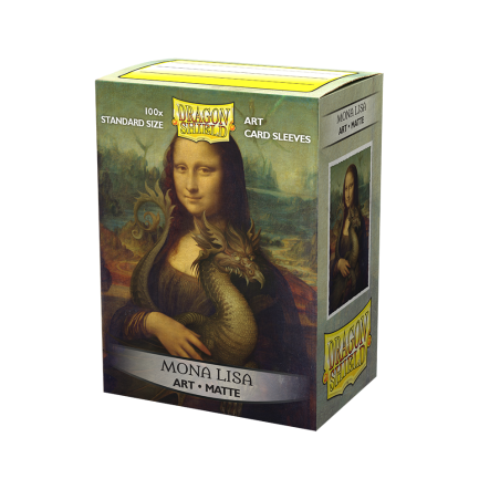 DRAGON SHIELD - MATTE ART SLEEVES - 'Mona Lisa' (100 sztuk)