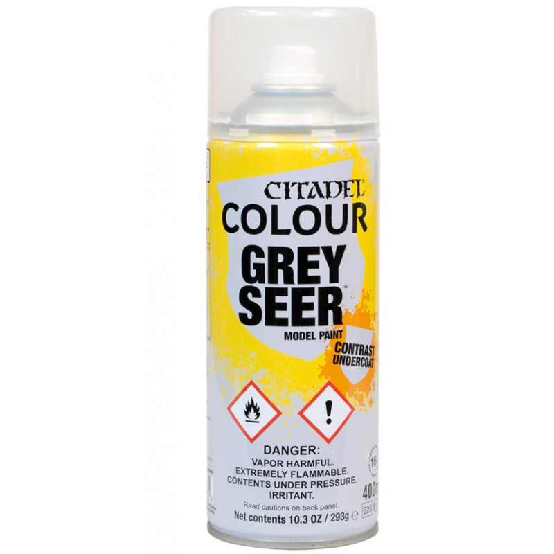 Games Workshop Citadel Grey Seer Contrast Spray Paint 