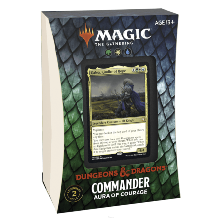 MTG D&D: Adventures in the Forgotten Realms Commander Deck - Aura of Courage