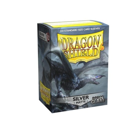 Silver ‘Argentia’ Non-Glare Dragons Shield 100 sztuk 88x63