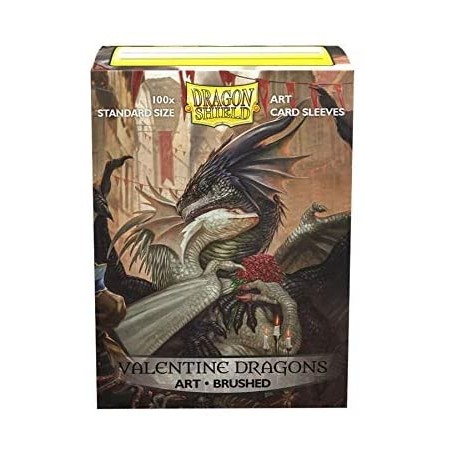 Art Brushed 'Valentine Dragons' Dragon Shield 100 SZTUK