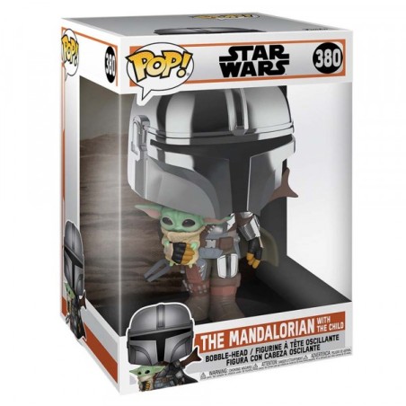 Funko Pop! Star Wars: The Mandalorian with the child
