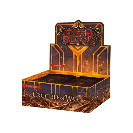Flesh and Blood TCG Crucible of War Unlimited Booster Box