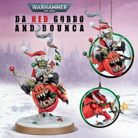 Warhammer Commeomrative Series: Da Red Gobbo And Bounca