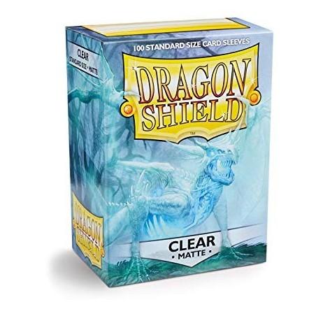 Clear ‘Angrozh’ Dragons Shield 100 sztuk 88x63