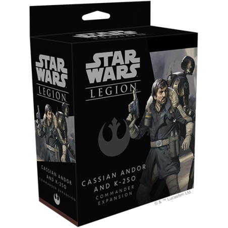 Star Wars: Legion - Cassian Andor and K-2SO Commander Expansion